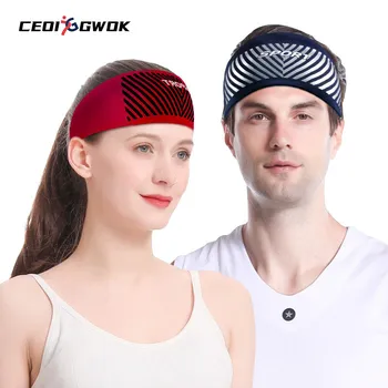 CEOI GWOK Удобная Дышащая спортивная повязка на голову для мужчин и женщин, идеально подходящая для занятий йогой, Бегом, Велоспортом, баскетболом