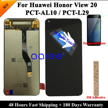 Протестирован оригинальный ЖК-дисплей для Huawei Honor View 20 ЖК-дисплей для Huawei Nova 4 ЖК-дисплей Сенсорный ЖК-экран с цифровым преобразователем в сборе
