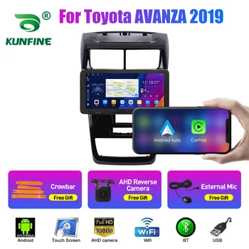 10,33 Дюймов Автомобильный Радиоприемник Для Toyota AVANZA 2019 2Din Android Восьмиядерный Автомобильный Стерео DVD GPS Навигационный Плеер QLED Экран Carplay