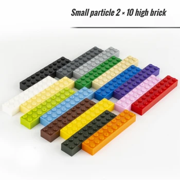 100g Small Particle 3006 High Brick 2x10 DIY Building Block Совместим с Креативным Подарком MOC Building Block Castle Toy