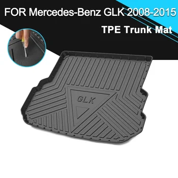 Коврик для крышки заднего багажника автомобиля, резиновый TPE, водонепроницаемый, нескользящий, для грузовых лайнеров, Аксессуары для Mercedes-Benz GLK 2008-2015