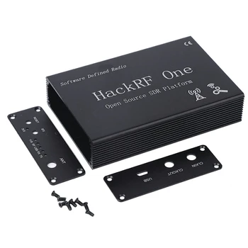 Черный алюминиевый корпус, чехол-накладка для HackRF One SDR
