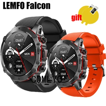 3в1 для смарт-часов LEMFO Falcon, ремешок, силиконовый сменный браслет, защитные пленки для экрана