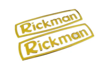 Мотоцикл автомобиль высокого качества 3D 3 М наклейка наклейка для Рикмана золотисто-желтого цвета