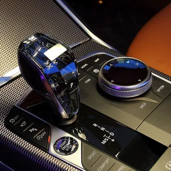 Ручка Переключения передач Crystal Gear для BMW 3 4 5 6 7 X3 X4 X5 Серии G Шасси G30 G01 G08 G02 G05 Автомобильные Аксессуары