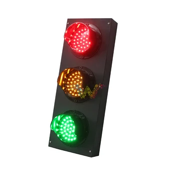 Мини стальной корпус 125 мм красный Желтый зеленый сигнал светофора