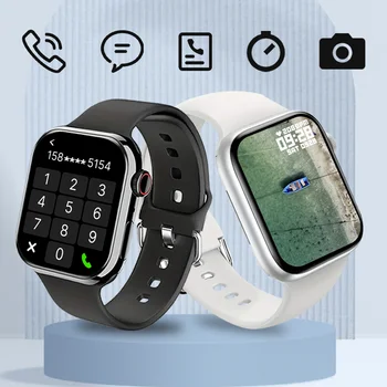 Новые Умные Часы Watch9 Max BT Call Music Мониторинг Сна Спортивные Режимы 2,19 HD Смарт-Часы С Большим Экраном Для IOS Android Мужчин И Женщин