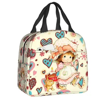Милые изолированные сумки для ланча Сары Кей для кемпинга и путешествий, мультяшный герметичный термоохладитель Bento Box для женщин и детей