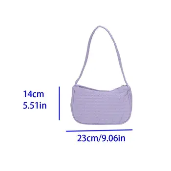 Плетеная сумка-пузырек через плечо элегантного легкого карамельного цвета, складывающаяся сумка-облако под мышку в стиле простых дам Ins