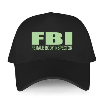 Мужская модная хлопковая шляпа с принтом, Дышащая летняя кепка, женский инспектор ФБР, бейсболки унисекс, удобная уличная шляпа