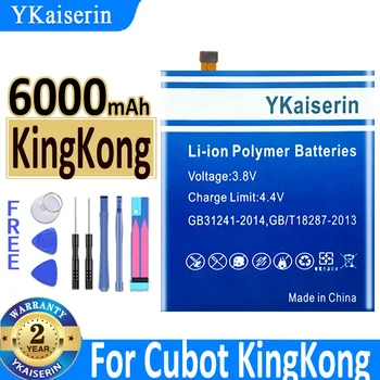 Аккумулятор YKaiserin емкостью 6000 мАч для Cubot KingKong King Kong Bateria