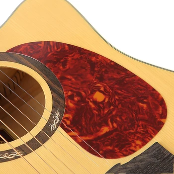 1 шт. Профессиональная накладка для народной акустической гитары в форме запятой, самоклеящаяся наклейка-накладка для гитарных аксессуаров