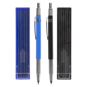 1 набор механических карандашей для офиса, школьный подарок, автоматический набор карандашей и сменные заправки