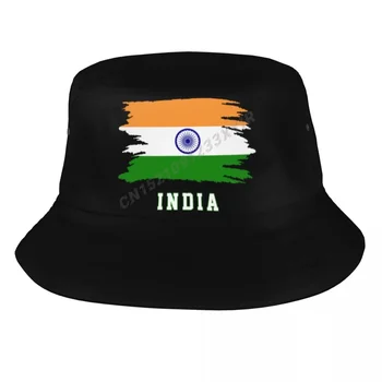 Шляпы-ведра с флагом Индии, крутые индийские вентиляторы, солнцезащитный козырек, крутые летние рыбацкие кепки на открытом воздухе, Рыболовная шляпа