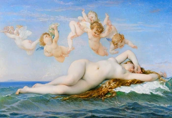 JMINE Div 5D Venus goddess sea ocean angle Полная Алмазная живопись, наборы для вышивки крестом, художественный портрет, 3D краска бриллиантами