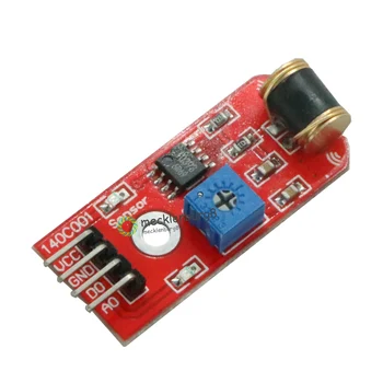 Модуль датчика вибрации 801s Shake Vibration Sensor Для Arduino с открытым исходным кодом LM393 3-5VDC с регулируемой чувствительностью по TT Logic