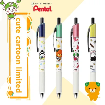 Японские Канцелярские принадлежности Pentel BLN75 Kawaii Cute Gel Pen Ограниченной серии 0,5 мм, Сменные Офисные аксессуары для заправки, Милые Вещи