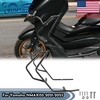 Для Yamaha NMAX155 2021 2022 2023 Мотоцикл Аварийная Планка Защита Двигателя Рамка Бампер Протектор Аксессуары Для Защиты От Падения