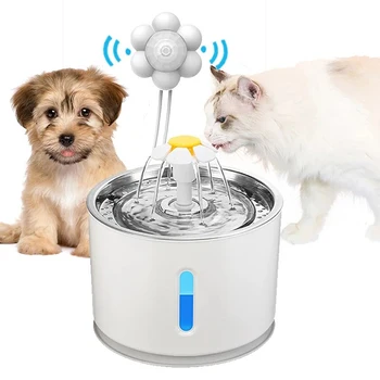 1x Умный датчик движения, Диспенсер для фонтана для воды для кошек и Собак, Интеллектуальный Инфракрасный USB-Универсальный Детектор Аксессуаров для домашних животных
