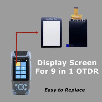 Ftth Волоконно-оптический экран дисплея ЖК-панель Запасные Части для OTDR 9 в 1 Инструменты для ремонта оптического волокна Запасные Части Экран дисплея