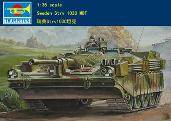 Трубач 00310 1/35 Швеция Комплект пластиковых моделей Strv 103C MBT