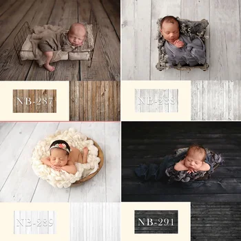 Фон для фотосъемки, Фоновая фотография для душа новорожденного, вечеринки по случаю дня рождения, Фотостудии с деревянным полом и стеной