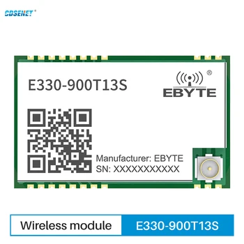 2шт 868 МГц 915 МГц Беспроводной Модуль Последовательного порта UART Малого Размера 13 дбм 2,5 км Дальнего действия CDSENET E330-900T13S Transcevier Приемник