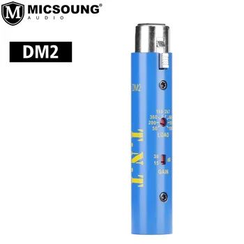 Встроенный микрофонный предусилитель DM2, усилитель-активатор для динамического микрофона