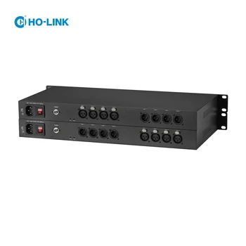 4-канальный двунаправленный аудио-оптоволоконный сбалансированный аудио конвертер xlr в оптоволокно индивидуальный аудио