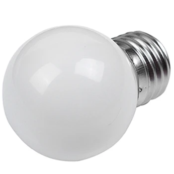 ГОРЯЧАЯ-15 штук E27 0,5 Вт AC220V Белая лампа накаливания Декоративная лампа для накаливания