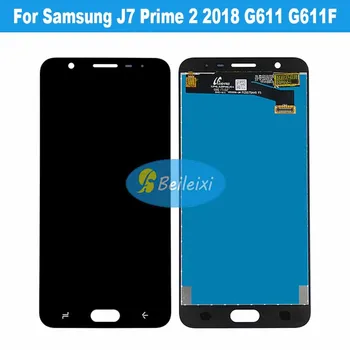 Для Samsung J7 Prime 2 2018 G611 G611F SM-G611MT G611M G611K ЖК-дисплей С Сенсорным Экраном Дигитайзер В Сборе Запасная Часть