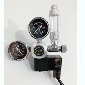Аквариумный регулятор CO2 W21.8 G5 /8 220 В, Магнитный электромагнитный обратный клапан, Аквариумный счетчик пузырьков, инструмент для аквариума