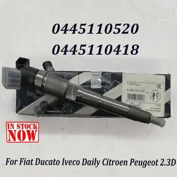 0445110418 0445110520 5801594342 Форсунка Дизельного топлива для F-iat Ducato I-Iveco Daily C-itroen P-eugeot 2.3D
