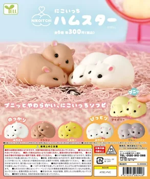 Японская модель в масштабе крученого яйца Real Edition, Толстая мягкая настольная коллекция Gemini Hamster