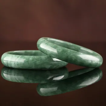 Браслеты из натурального нефрита для женщин, зеленые браслеты, подвески из натуральных ювелирных изделий, подарок из драгоценных камней, модные амулеты, китайский браслет, роскошный камень