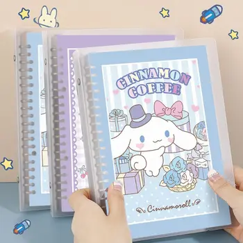Kawaii Cinnamoroll Book Sanrio Аниме Hello Kitty С Отрывными Листами Блокнот Милый Kuromi Pochacco Съемный Журнал-Книжка Игрушки для Детей