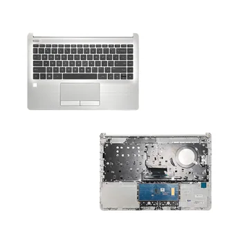 Оригинальный Новый Ноутбук US Keybord для HP 340 G7 348 G7 TPN-I136 Подставка для Рук Верхний Корпус с Аксессуарами для Сенсорной панели L81308-001