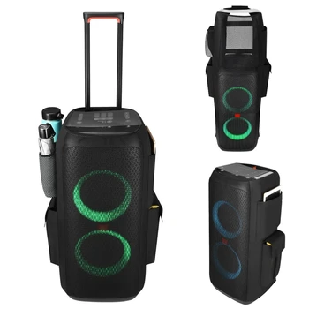 Сетчатые сумки для динамиков, сумки для хранения большой емкости для бутылки с водой, микрофона, органайзера для динамиков, Дышащие сумки для JBL Partybox 310