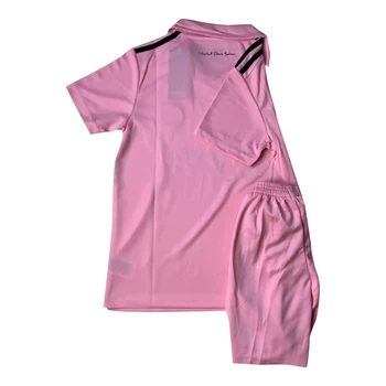 Детская футбольная футболка, футбольная форма Месси, комплект тренировочного костюма, 24-23 ребенка, взрослый 10