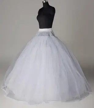 Белая Нижняя юбка Из Органзы Для Свадебного Платья В Наличии