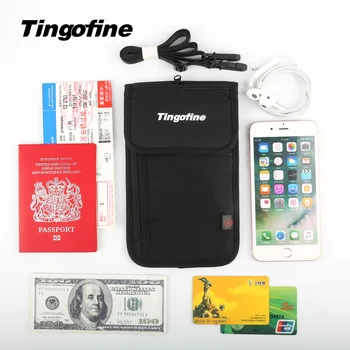 Дорожная сумка для паспорта, многофункциональная сумка для документов, водонепроницаемый держатель для паспорта, RFID-сумка для документов, висящая за границей, противоугонная сумка на шею